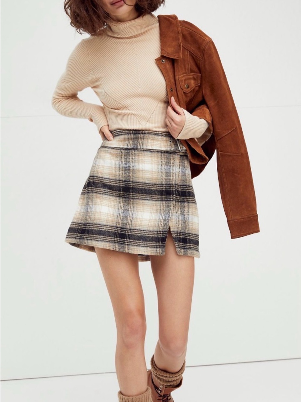 NWT Free people Ari wrap skirt